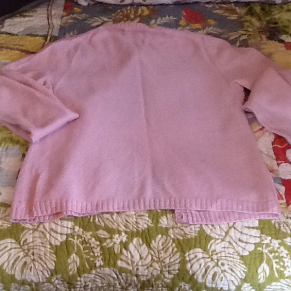Glensheil pink cashmere sweater small - Picture 3 of 3