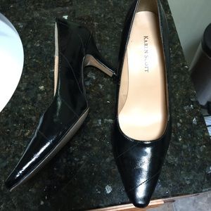 Karen Scott black heels -worn once size 7
