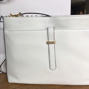Awesome brand new Brahmin white cross body