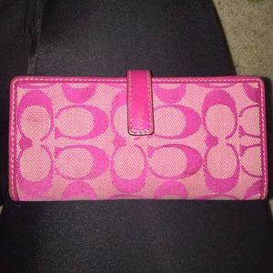 Coach card and money holder