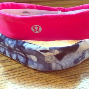 Two Lululemon Headbands