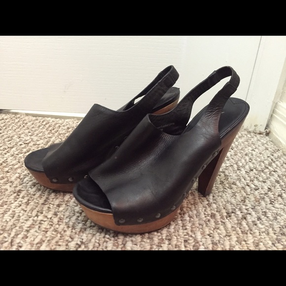 Via spiga clog heels - Picture 1 of 3