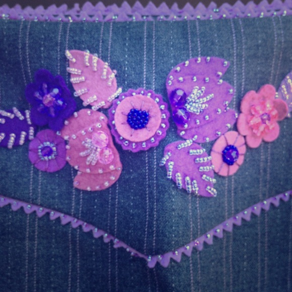 Moschino Cheap & Chic Appliqué Skirt
