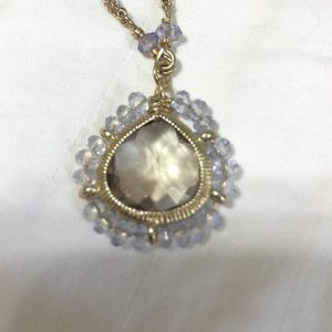 Statement Teardrop Necklace