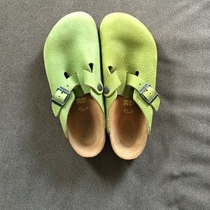 Size 39 Green Birkenstock