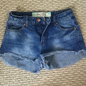 Jean shorts