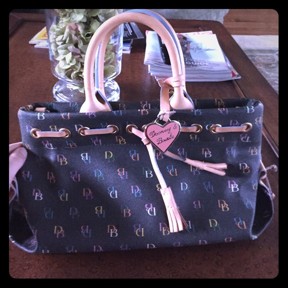 Dooney & Bourke Clutch Tote With Adjustable Strap