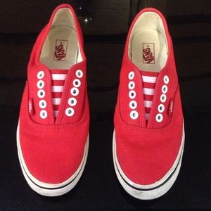 Red Vans!