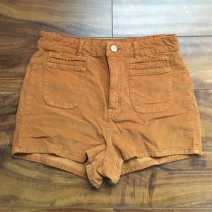 BDG Corduroy High-Waisted Shorts
