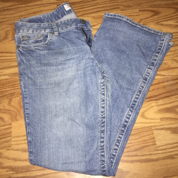 Light Wash Aeropostale Hailey Skinny Flare Jeans