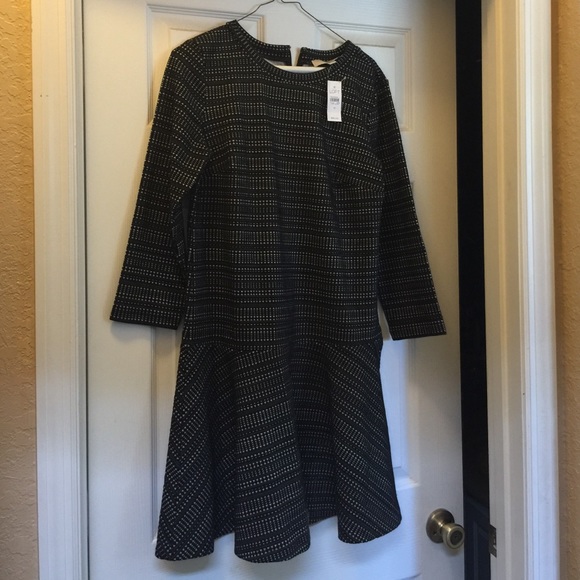 Loft drop waist dress