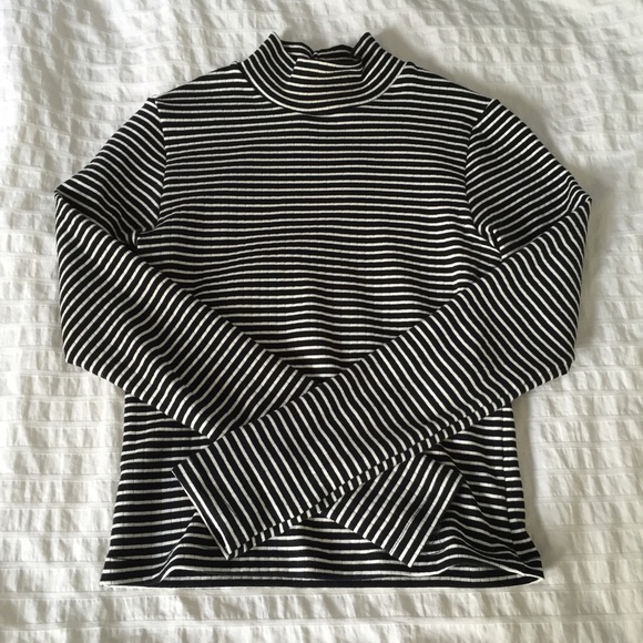 American Apparel Stripe Turtleneck
