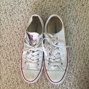 White Low Top Converse