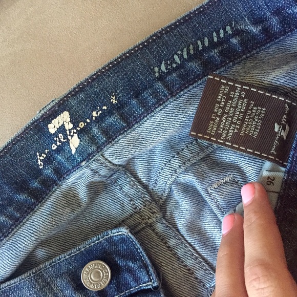 7 for all Mankind Distressed skinny jeans - Picture 4 of 4