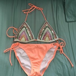 Victoria's Secret Beaded Bikini