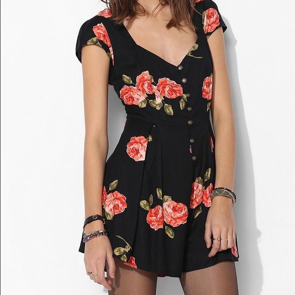 Urban Outfitters kimichi blue brand romper