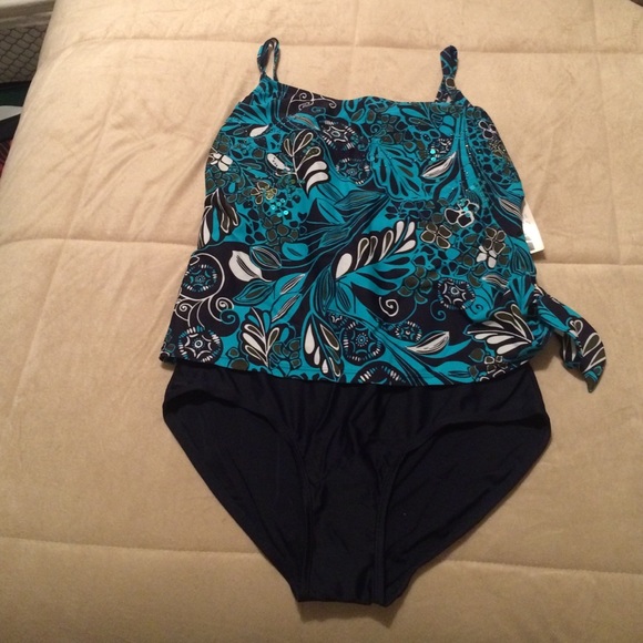 Silhouette Solution 1-piece embellished swimsuit