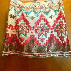 Francesca's sequins mini skirt❣