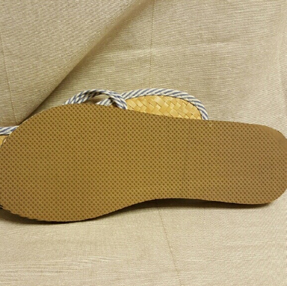 Striped J.Crew sandles - Picture 3 of 3