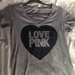 Grey Victoria secret PINK shirt