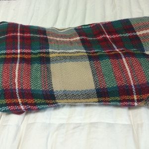 Oversized Plaid Blanket Scarf