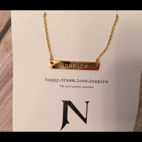 Jook & Nona "Inspire" necklace 💕