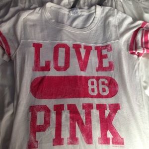 White Victoria secret PINK shirt