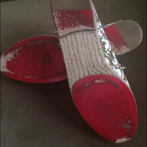 Louboutin spiked espadrille!!! - Picture 2 of 3