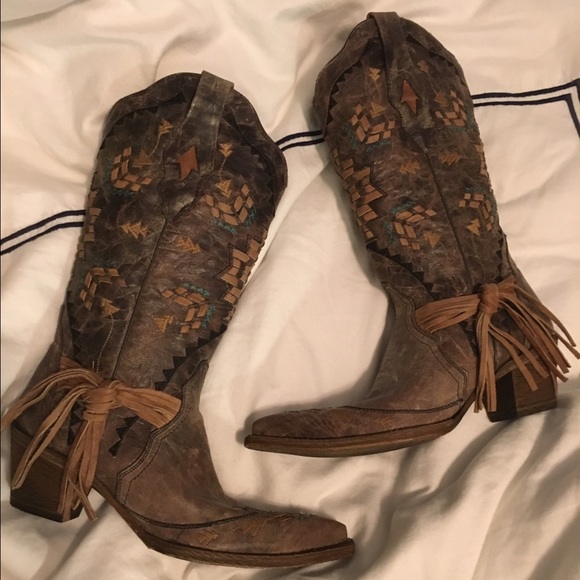 Corral calf height original boots.