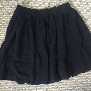 Black brandy skirt