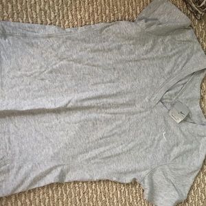 Grey Nike v neck