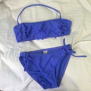 Vibrant Blue Purple Bikini