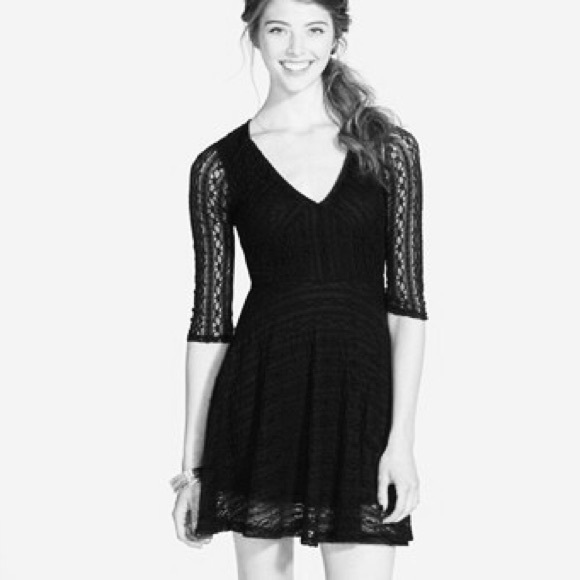 Black Lace Dress by Lush