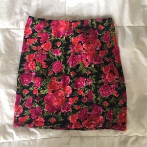 Topshop Floral Skirt