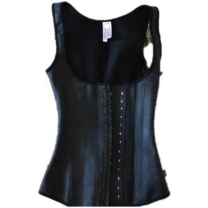 Ann cherry latex waist trainer vest