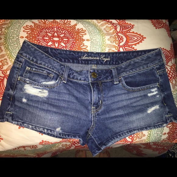 American Eagle Outfitters Pants - American Eagle blue jean shorts