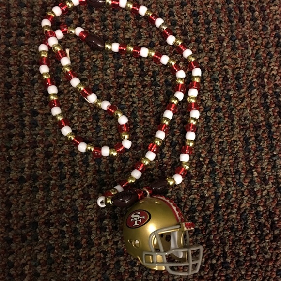 San Francisco 49ers rear view mirror decoration