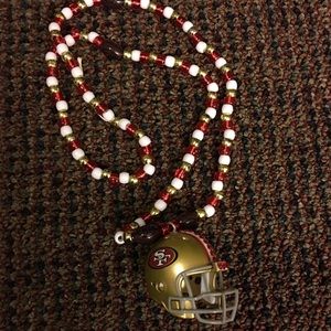 San Francisco 49ers rear view mirror decoration