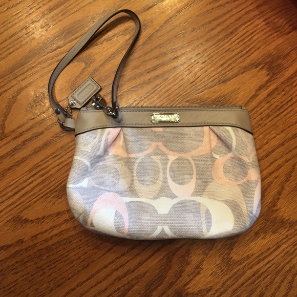 Coach wristlet