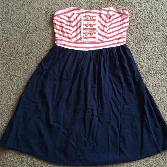 Xhilaration strapless dress