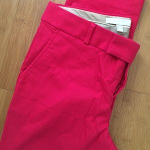 Sleek straight ankle pants