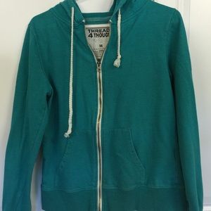 Zip-up hoodie