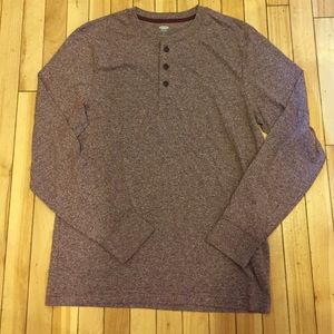 Mens old navy Henley shirt