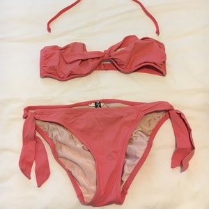 DKNY pink bikini