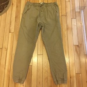 Mens old navy jogger khakis