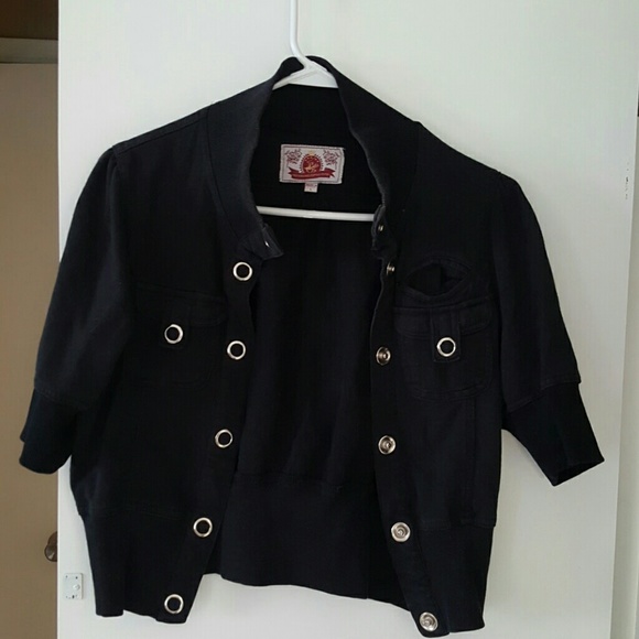 Black Cropped jacket