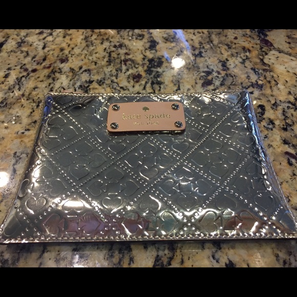 Kate Spade wallet gold/silver