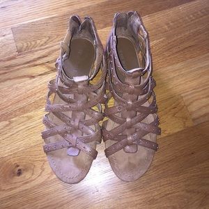 Nine West baby wedge sandals