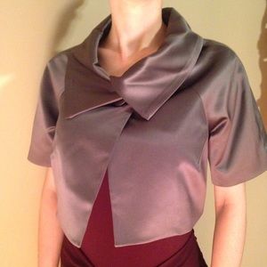 Max & Cleo Caplet Bolero Cropped Evening Jacket