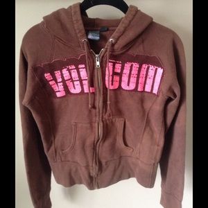 Volcom zip hoodie
